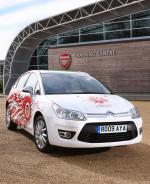 Citroen C4 Aresenal Fan Car 2009 года